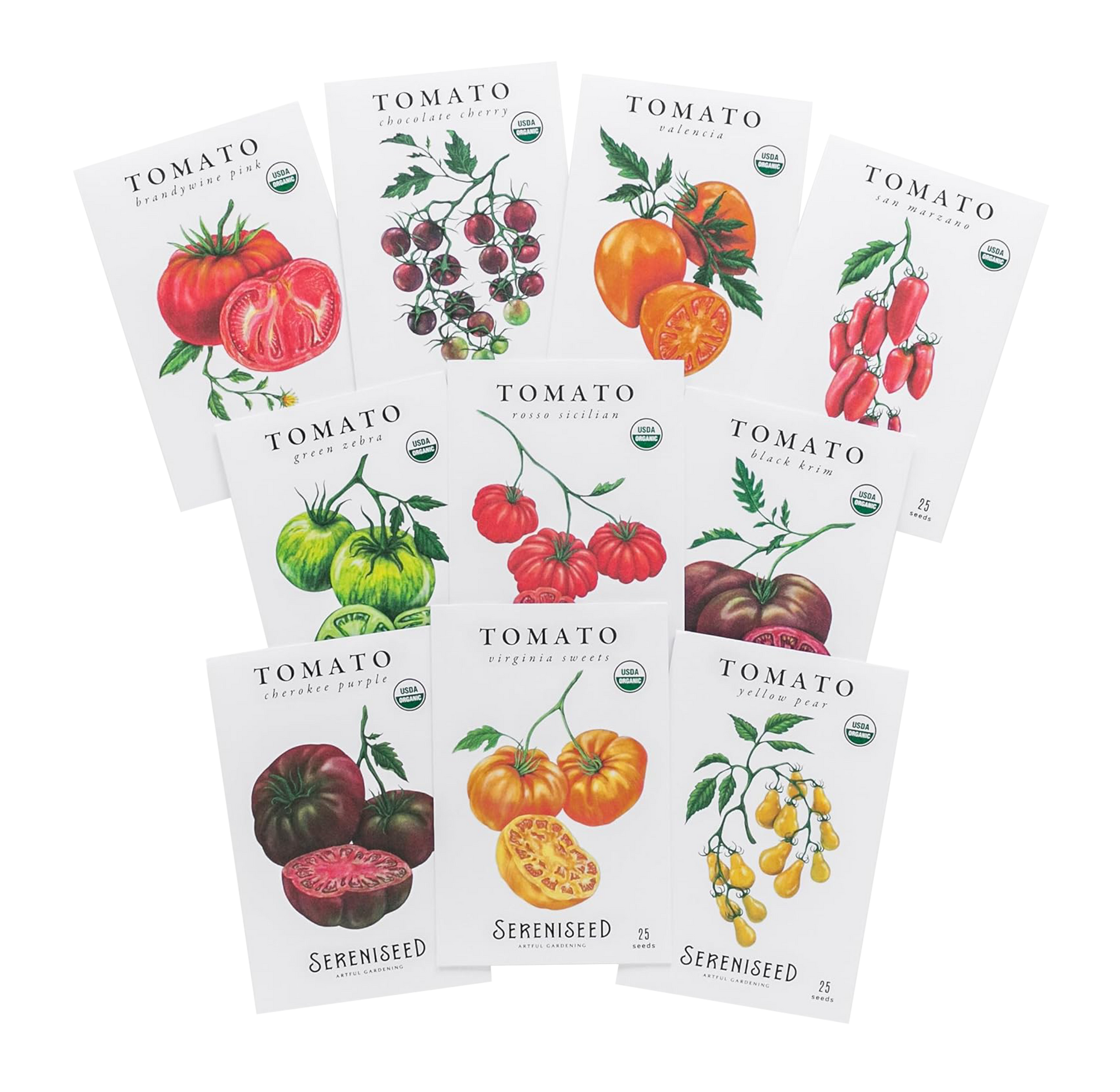 Organic Tomato Seeds (10-Pack)