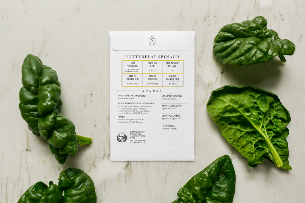 Organic Leafy Greens Seeds (10-Pack)
