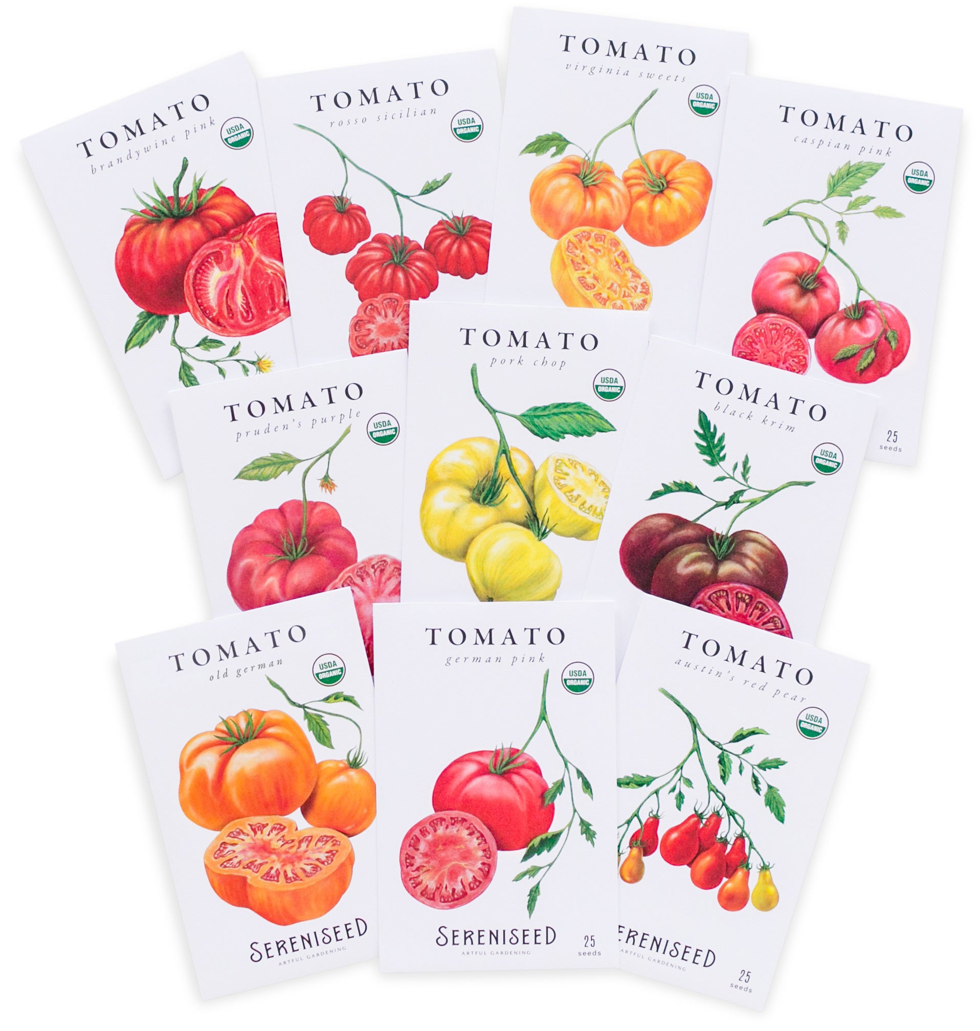 Tomato Seed Collection (10Pack) Sereniseed